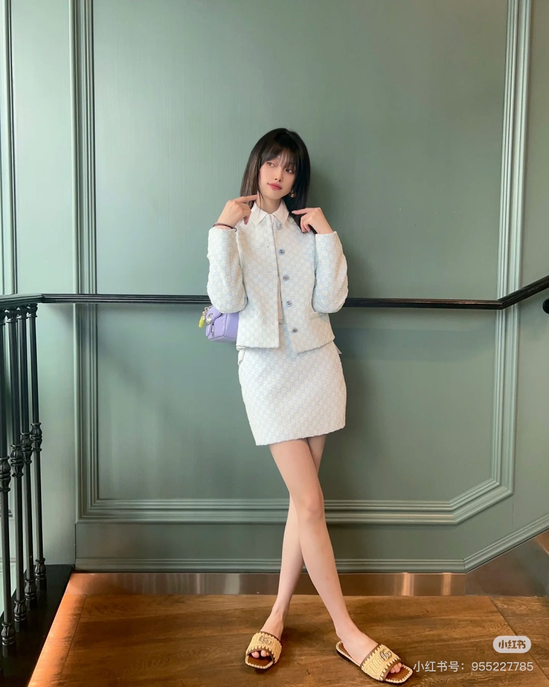 Guc 25fw woven suit
