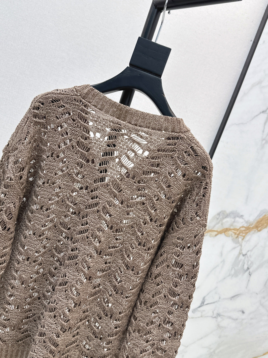 Brun 25fw lace cardigan