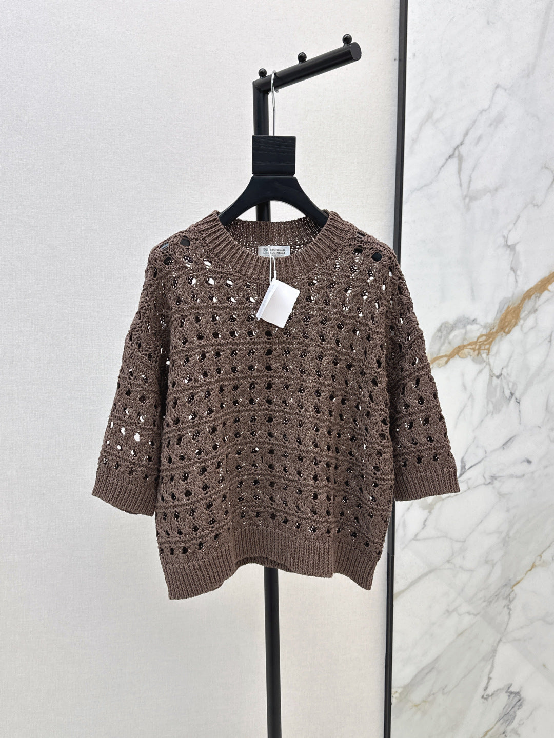 Brun 25fw hollow shirt