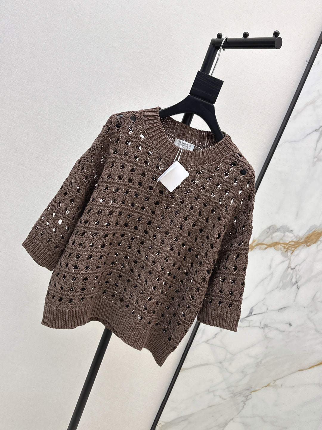 Brun 25fw hollow shirt