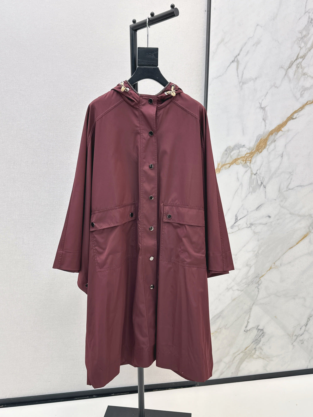 Brun 25fw hooded coat