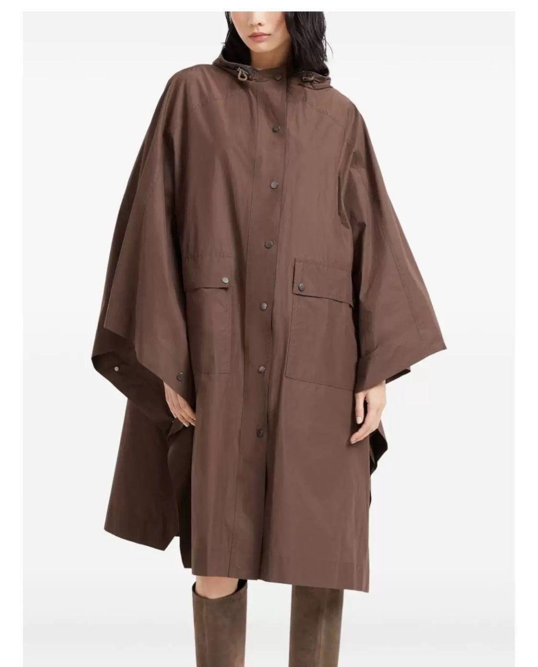 Brun 25fw hooded coat
