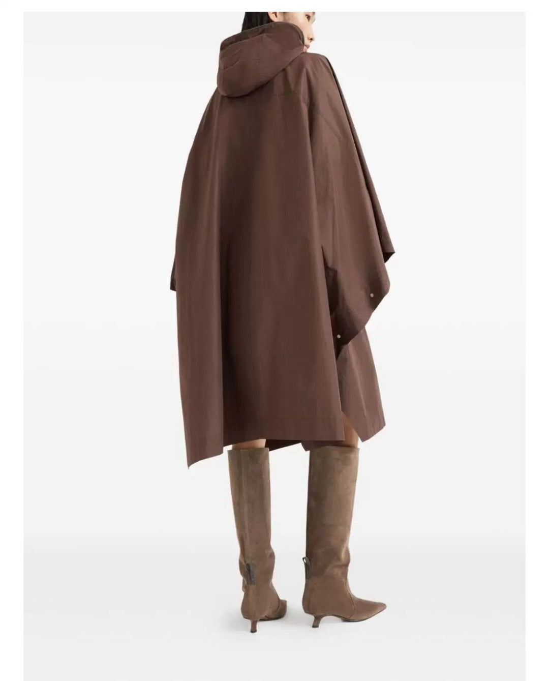 Brun 25fw hooded coat