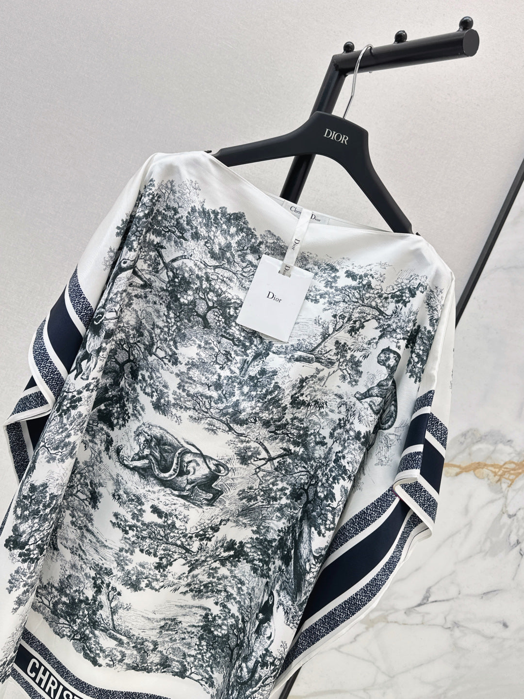 CD 25fw silk dress