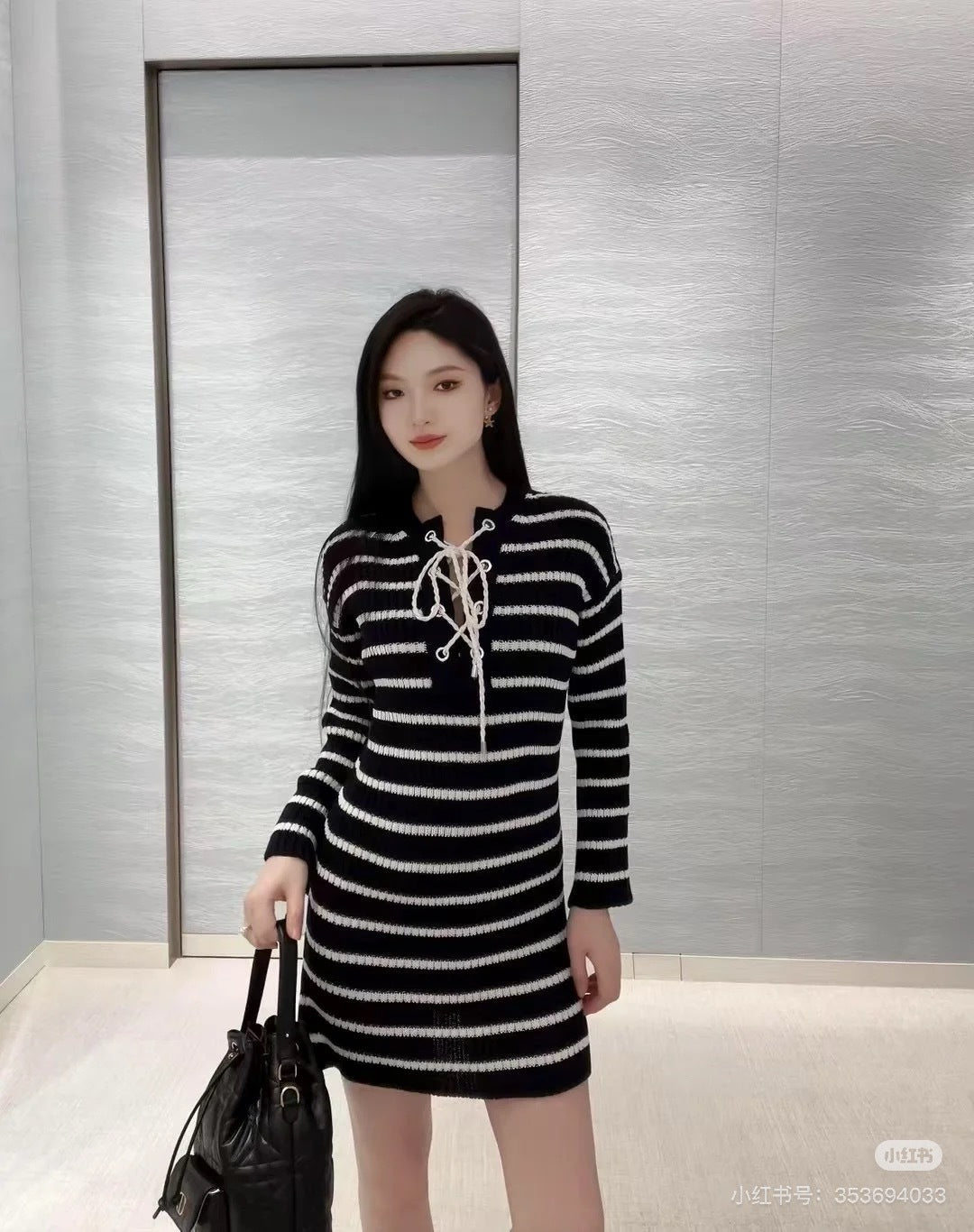 CD 25fw knit dress
