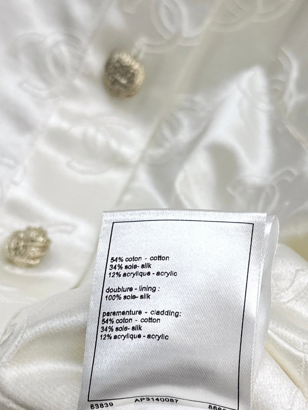 Chan 25fw silk jacket