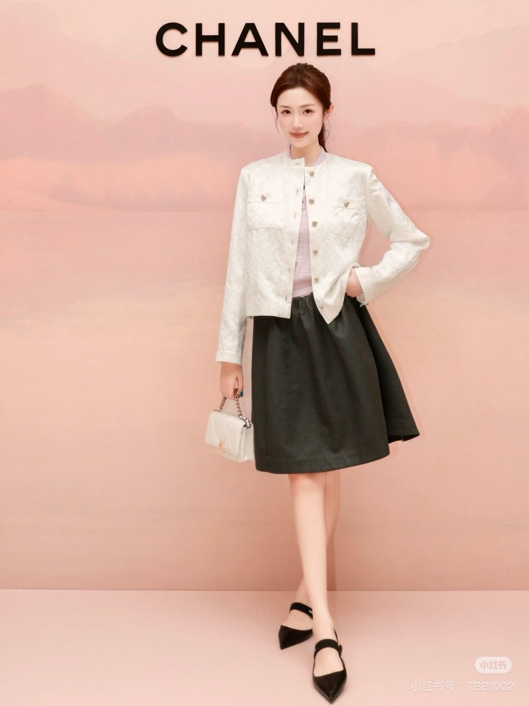 Chan 25fw silk jacket