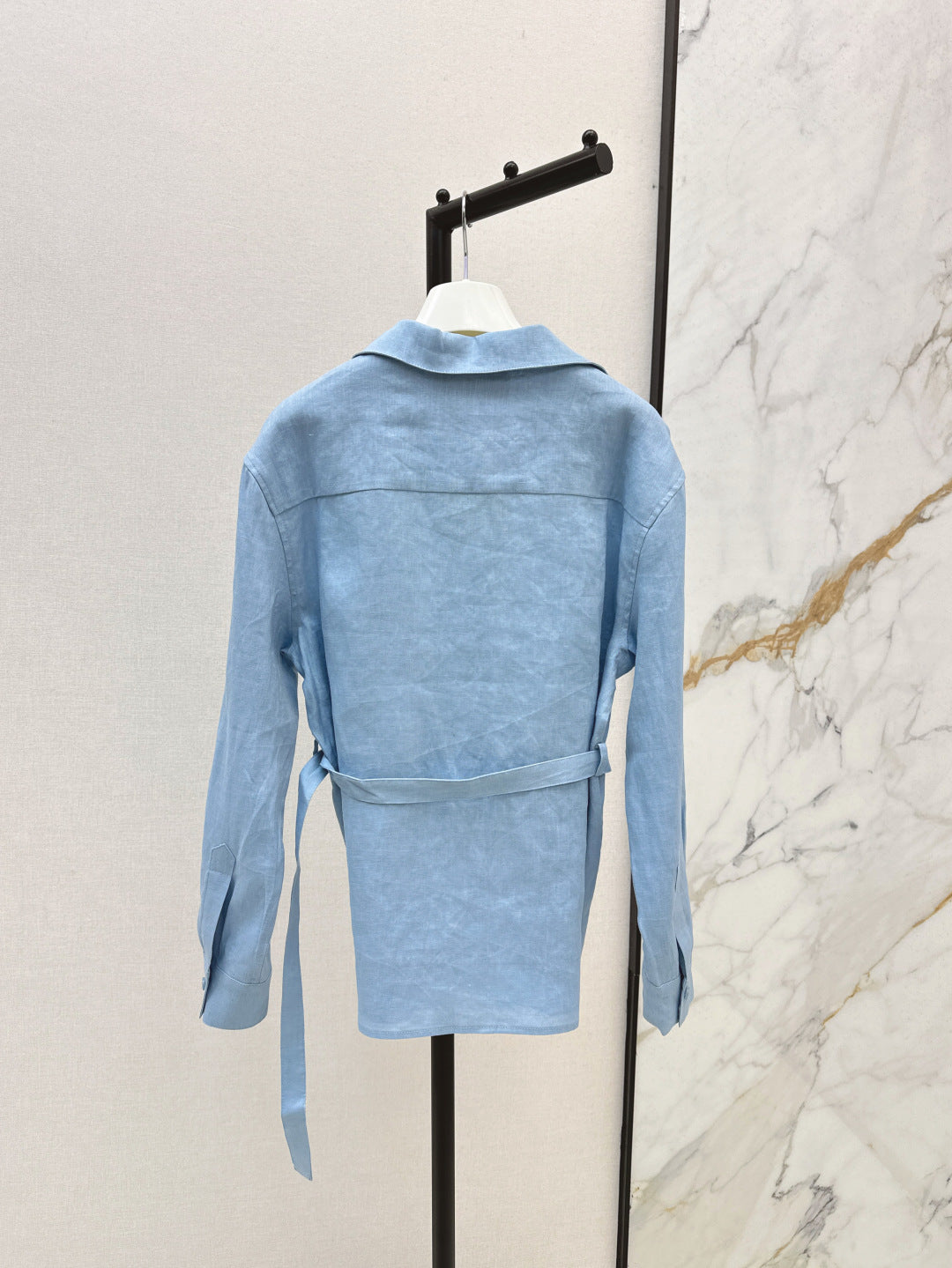 Loe 25fw linen shirt