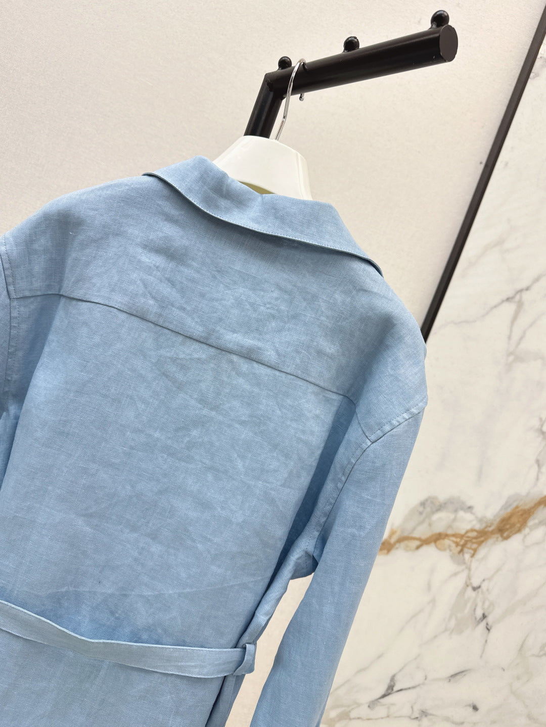 Loe 25fw linen shirt