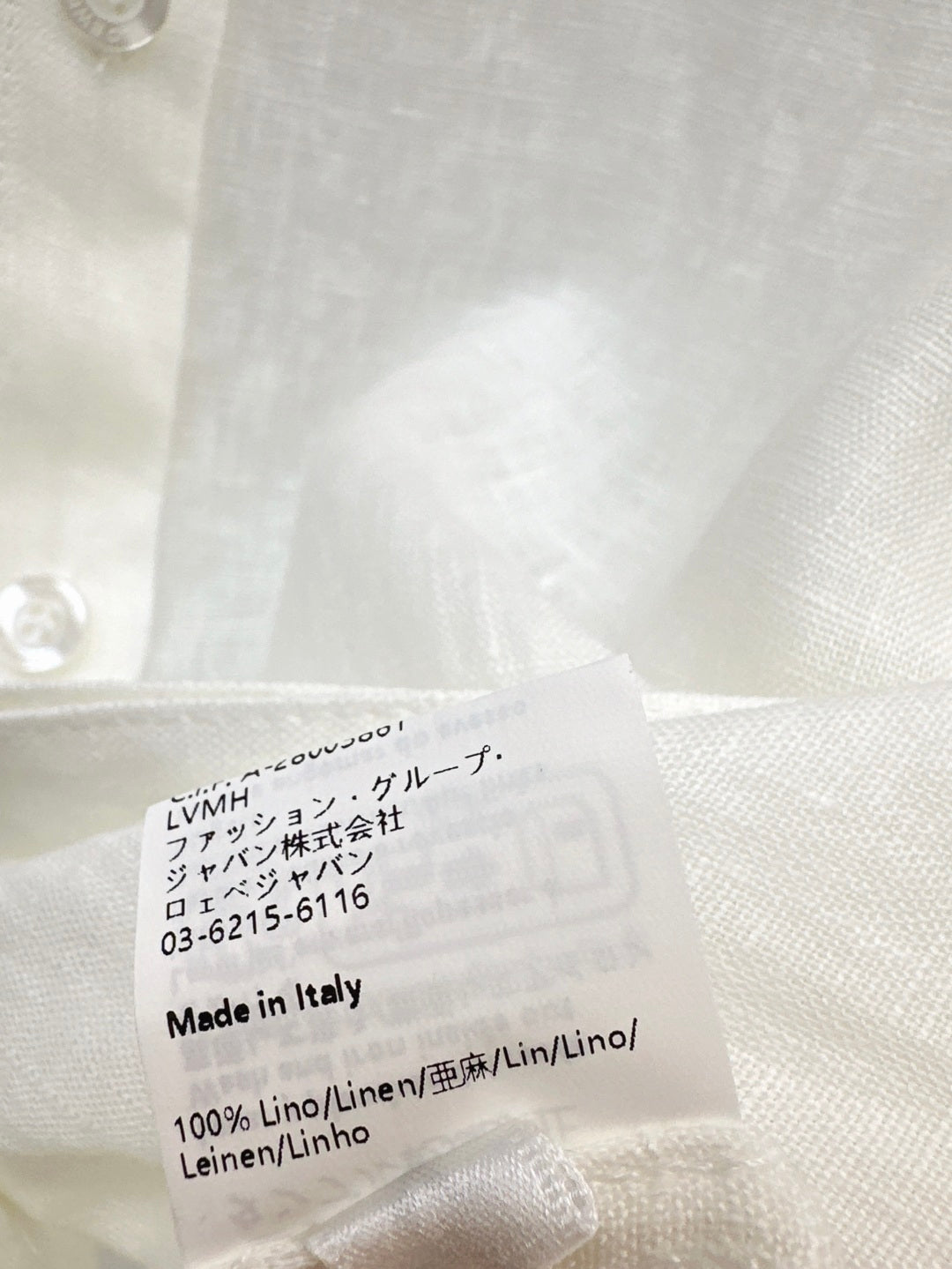 Loe 25fw linen shirt