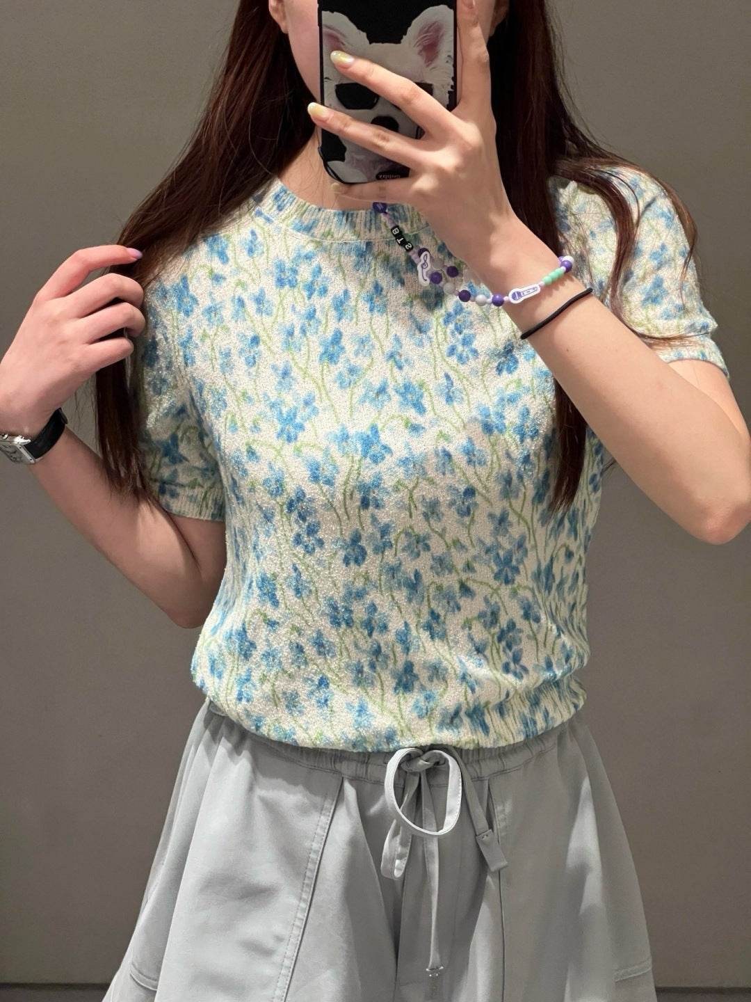 Loe 25fw knit shirt