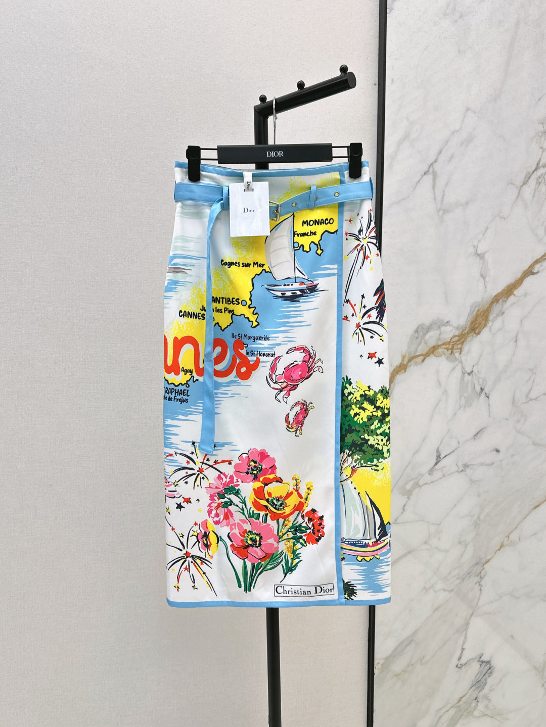 CD 25SS printed skirt