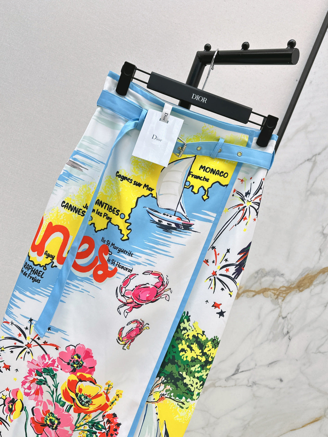CD 25SS printed skirt