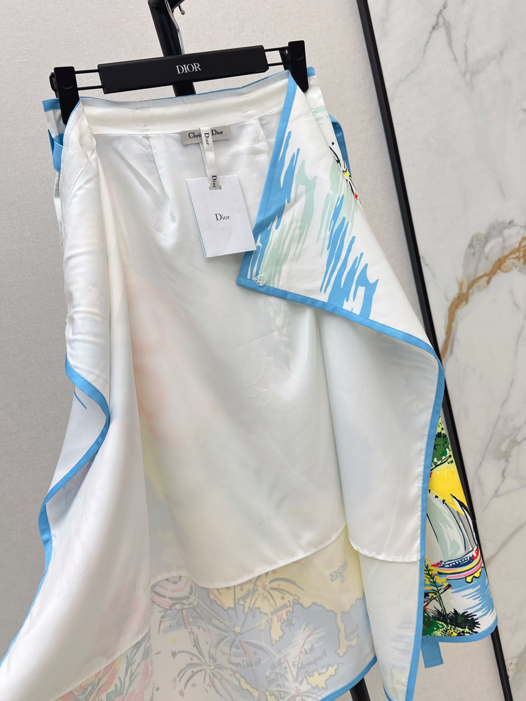 CD 25SS printed skirt