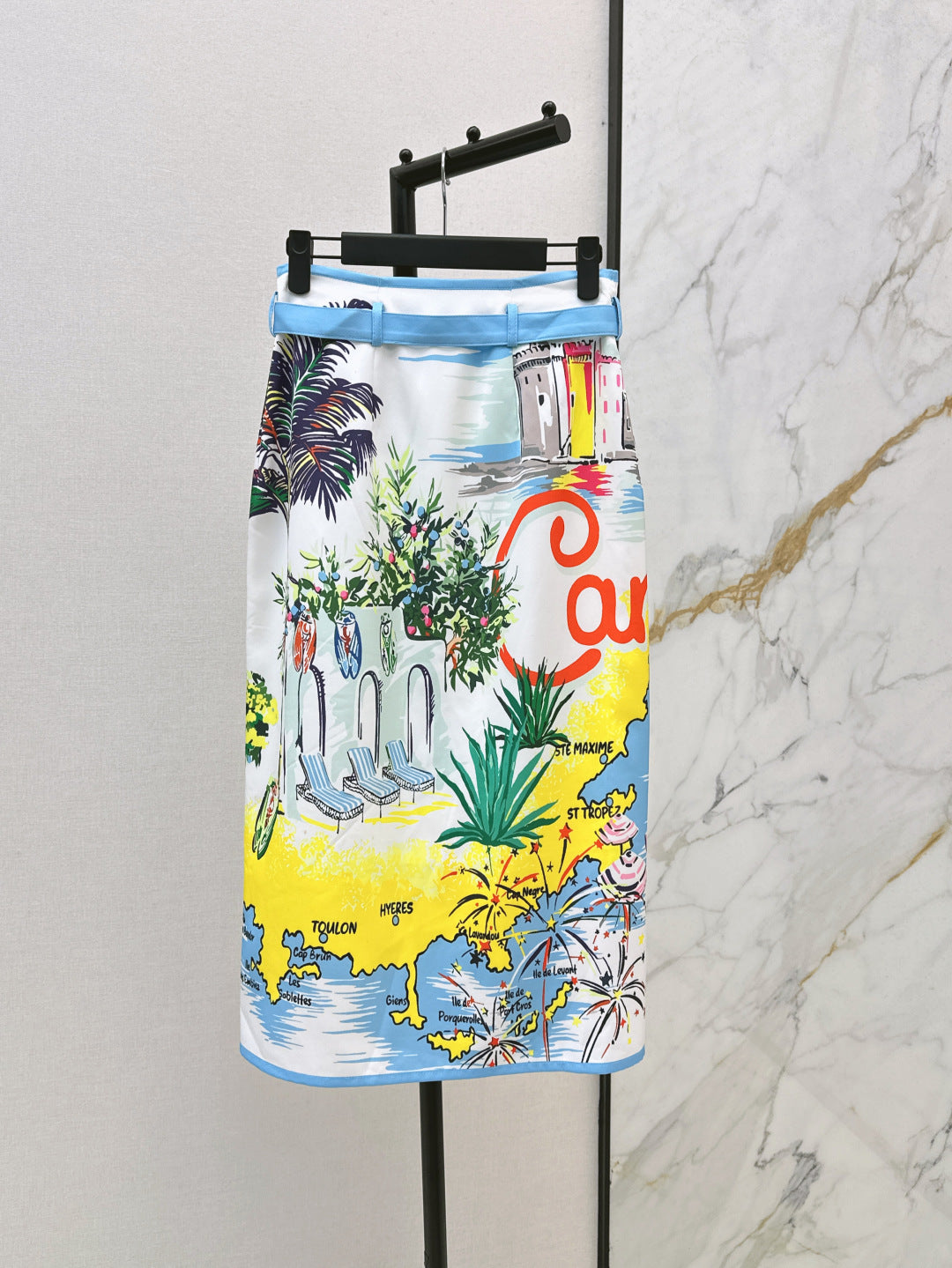 CD 25SS printed skirt