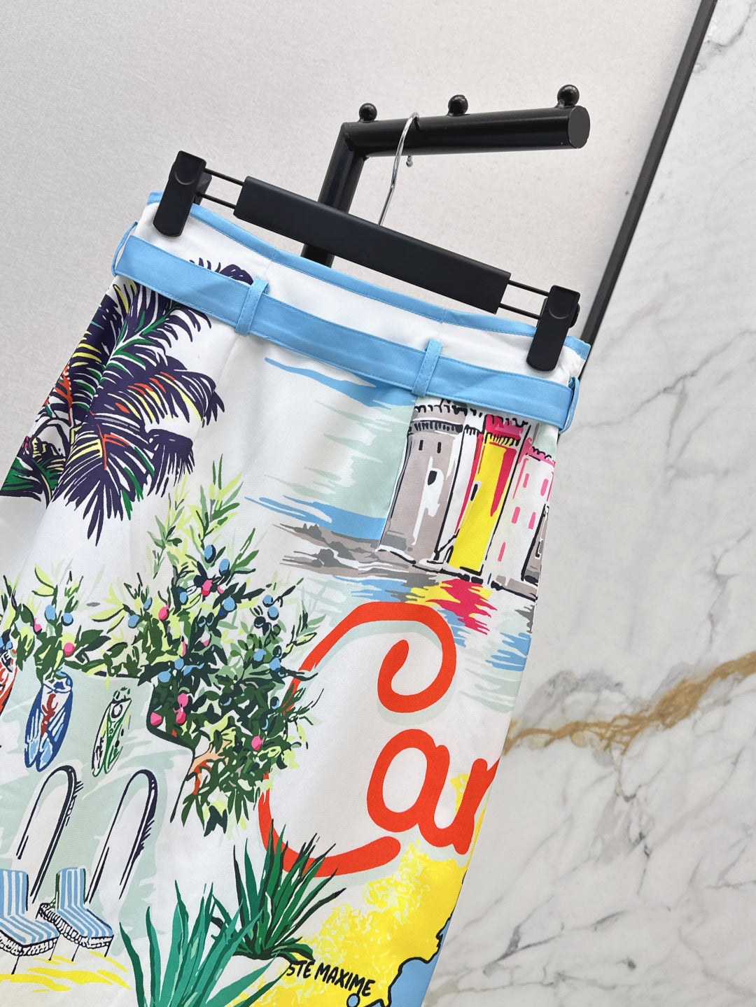 CD 25SS printed skirt