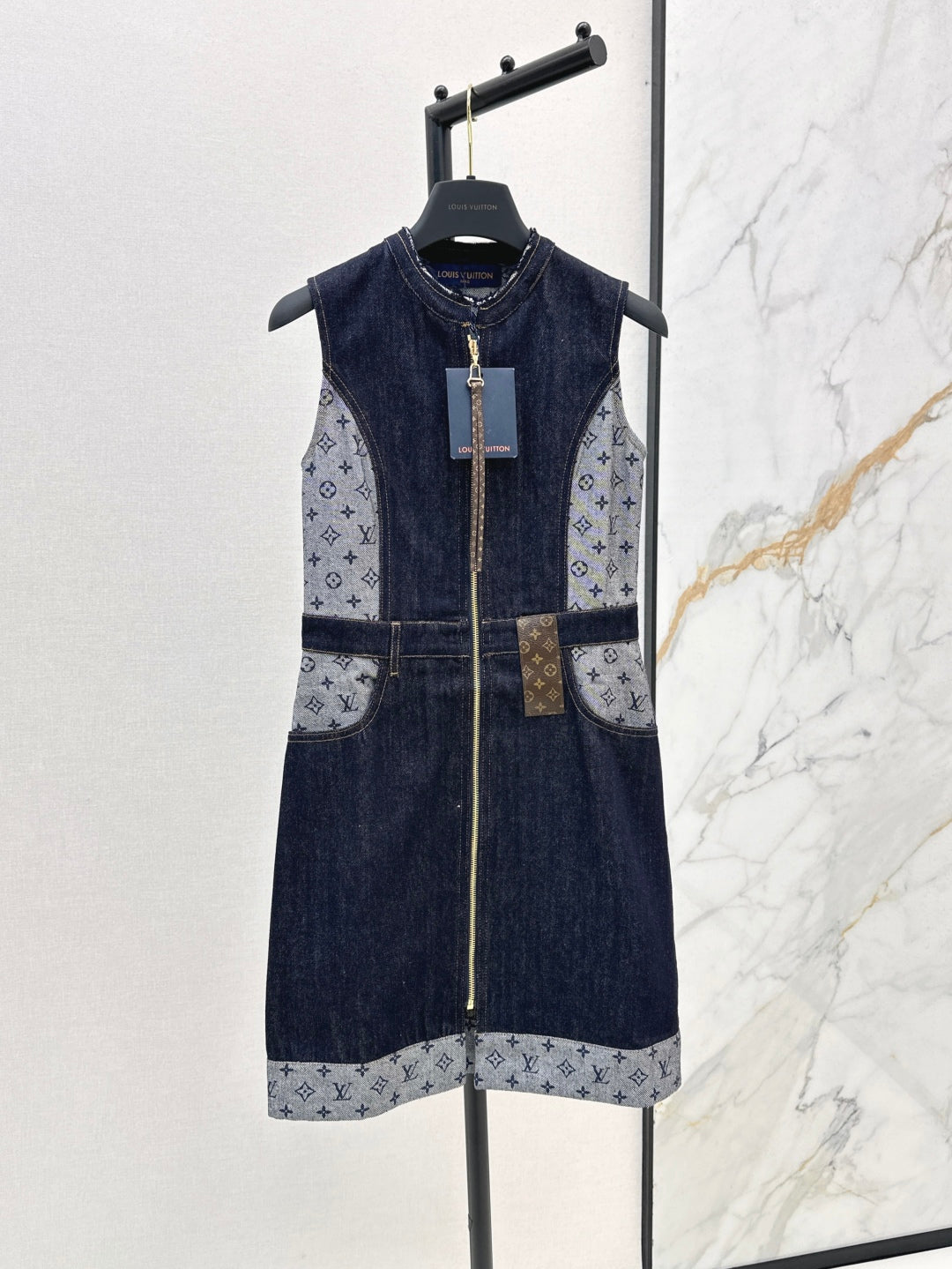 Louis 25fw denim dress