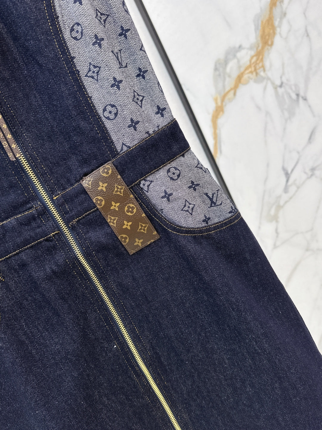 Louis 25fw denim dress