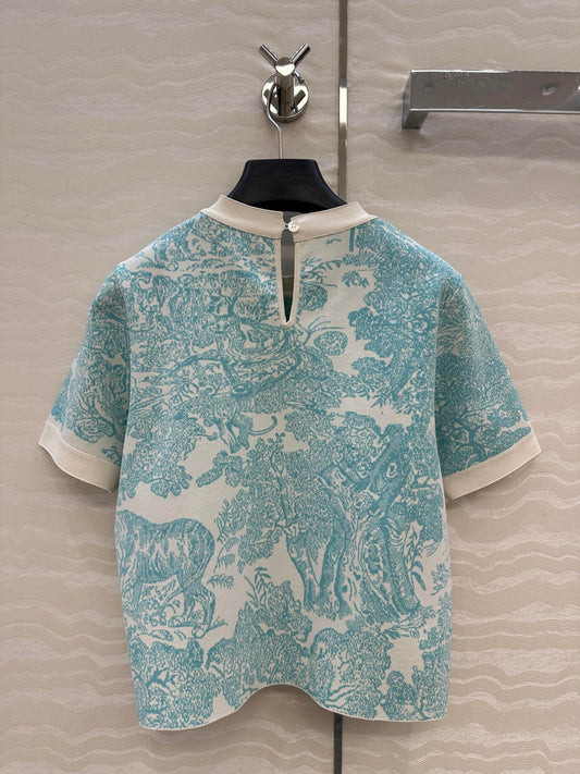 CD 25ss miss D knit shirt