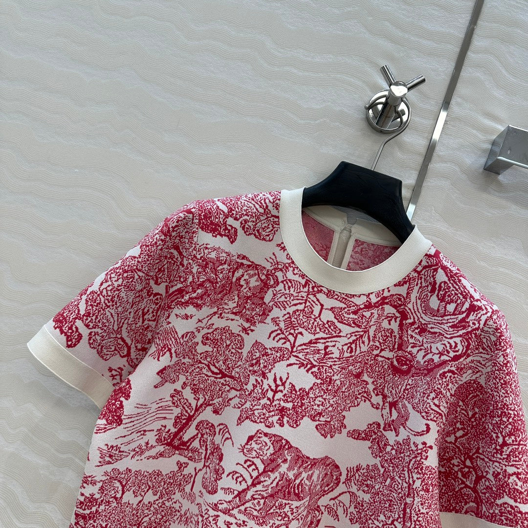 CD 25ss miss D knit shirt