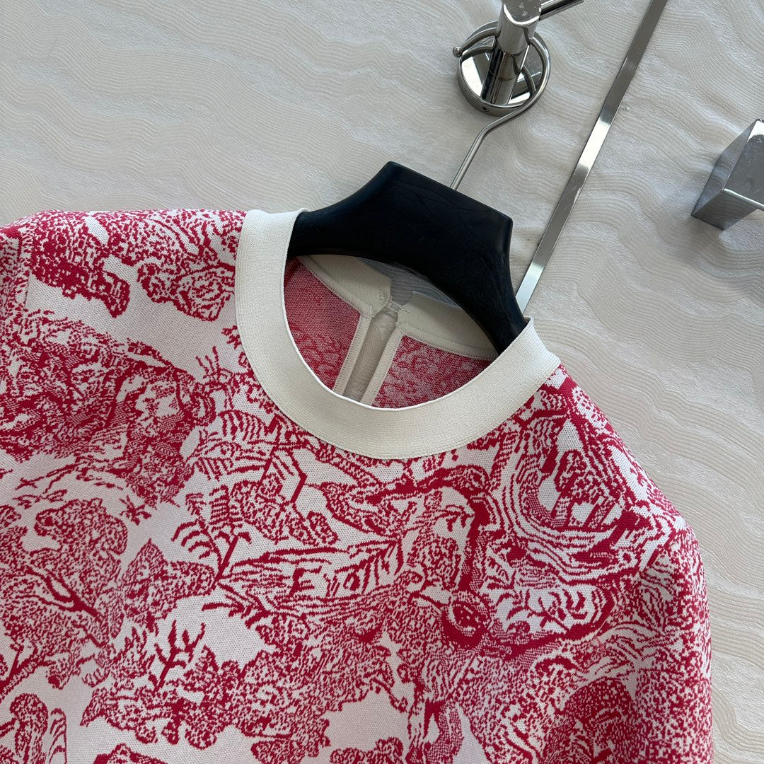 CD 25ss miss D knit shirt