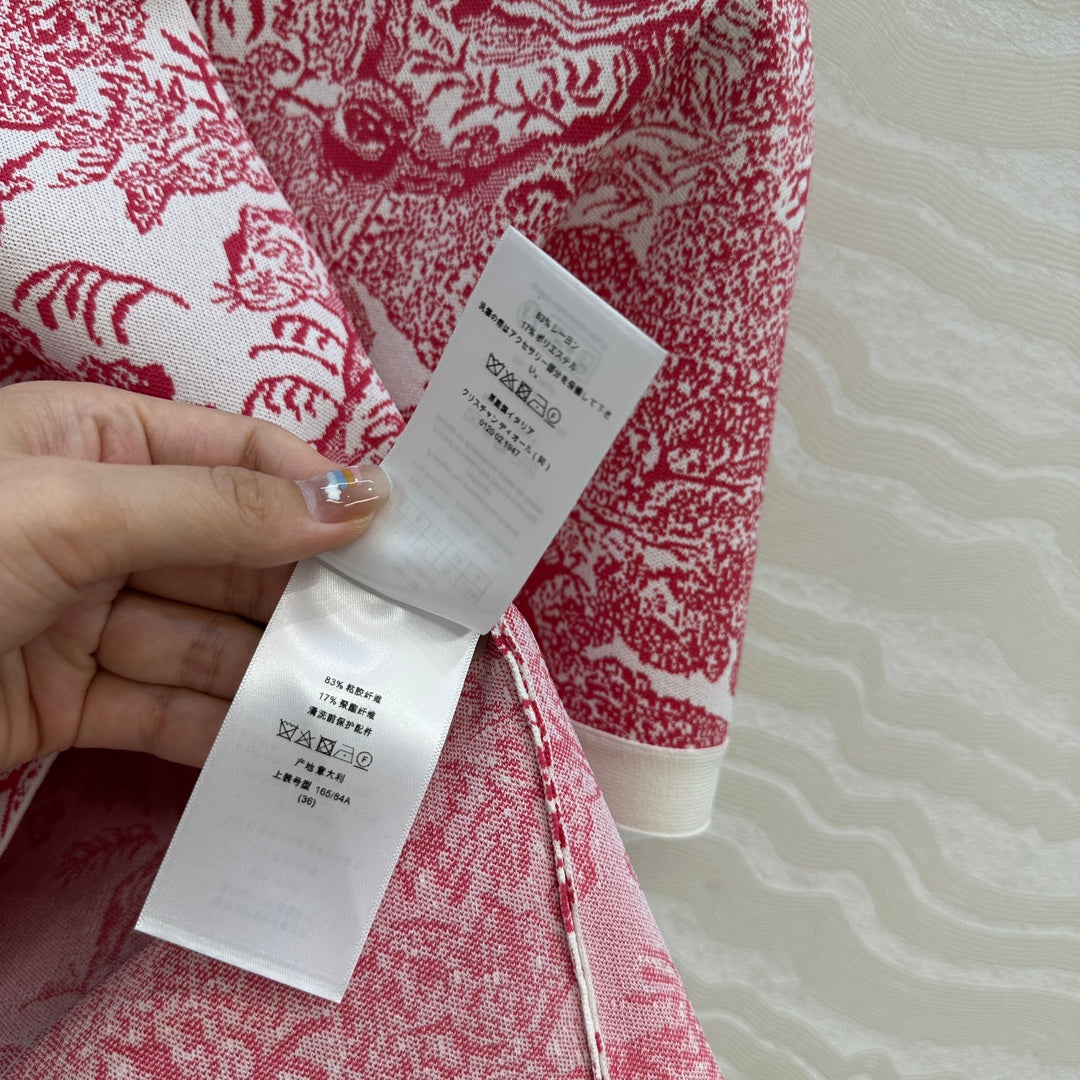 CD 25ss miss D knit shirt