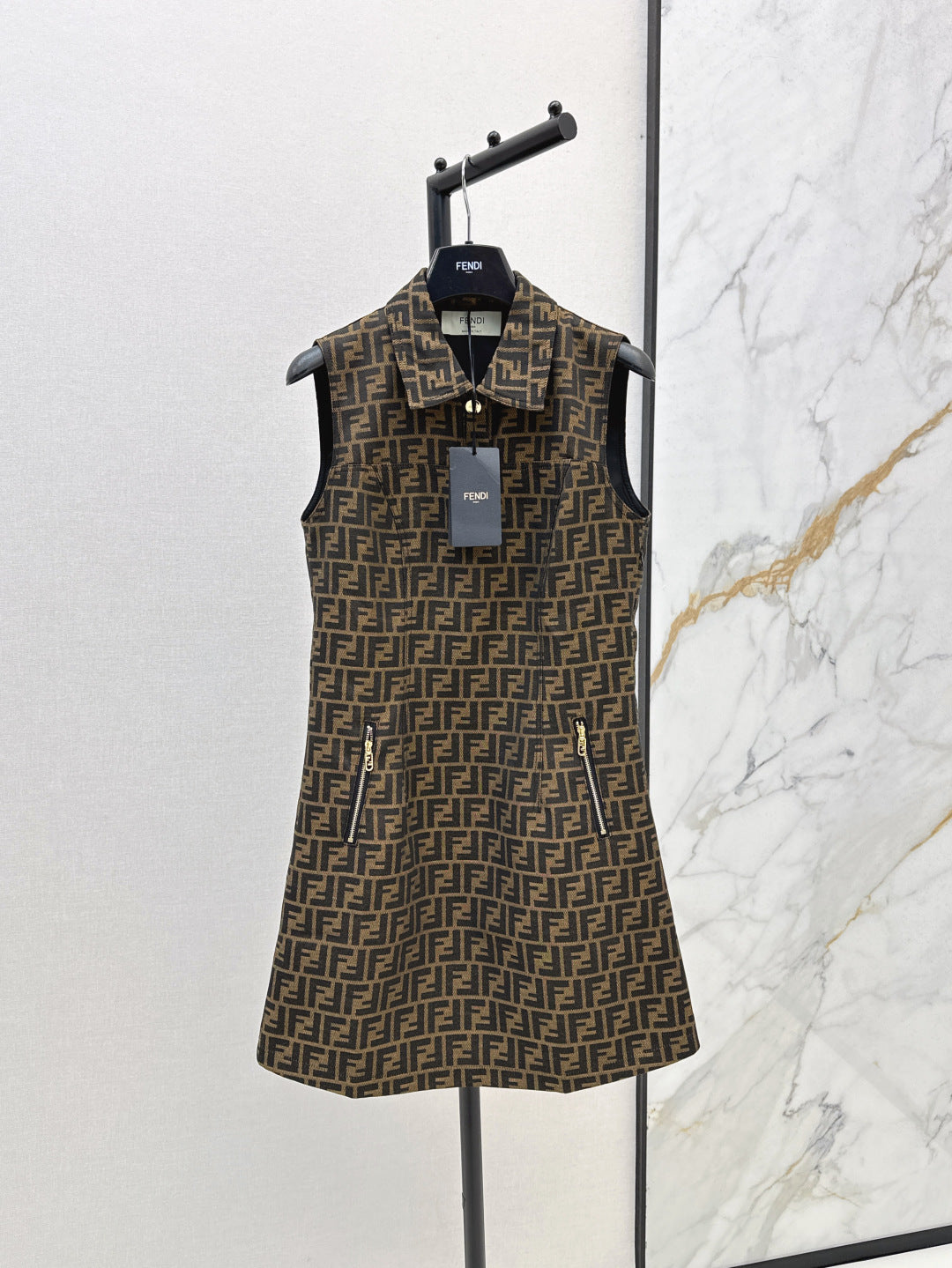 Fend 25ss jacquard dress