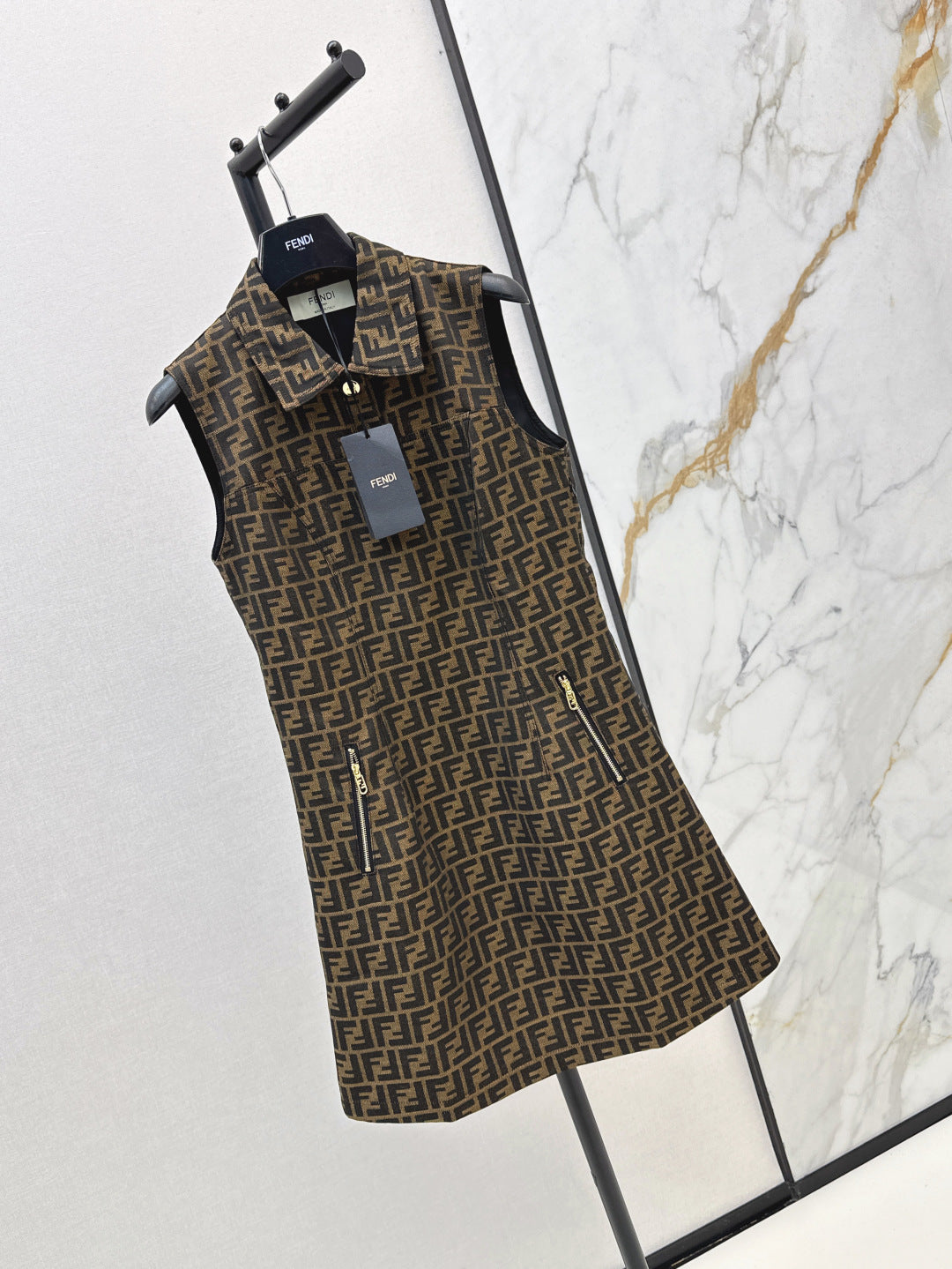 Fend 25ss jacquard dress