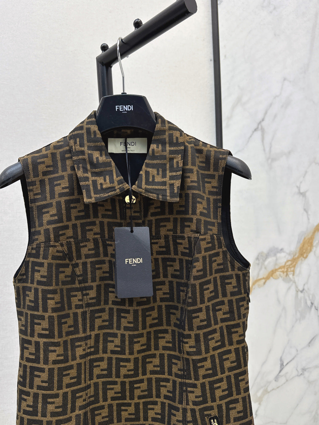 Fend 25ss jacquard dress