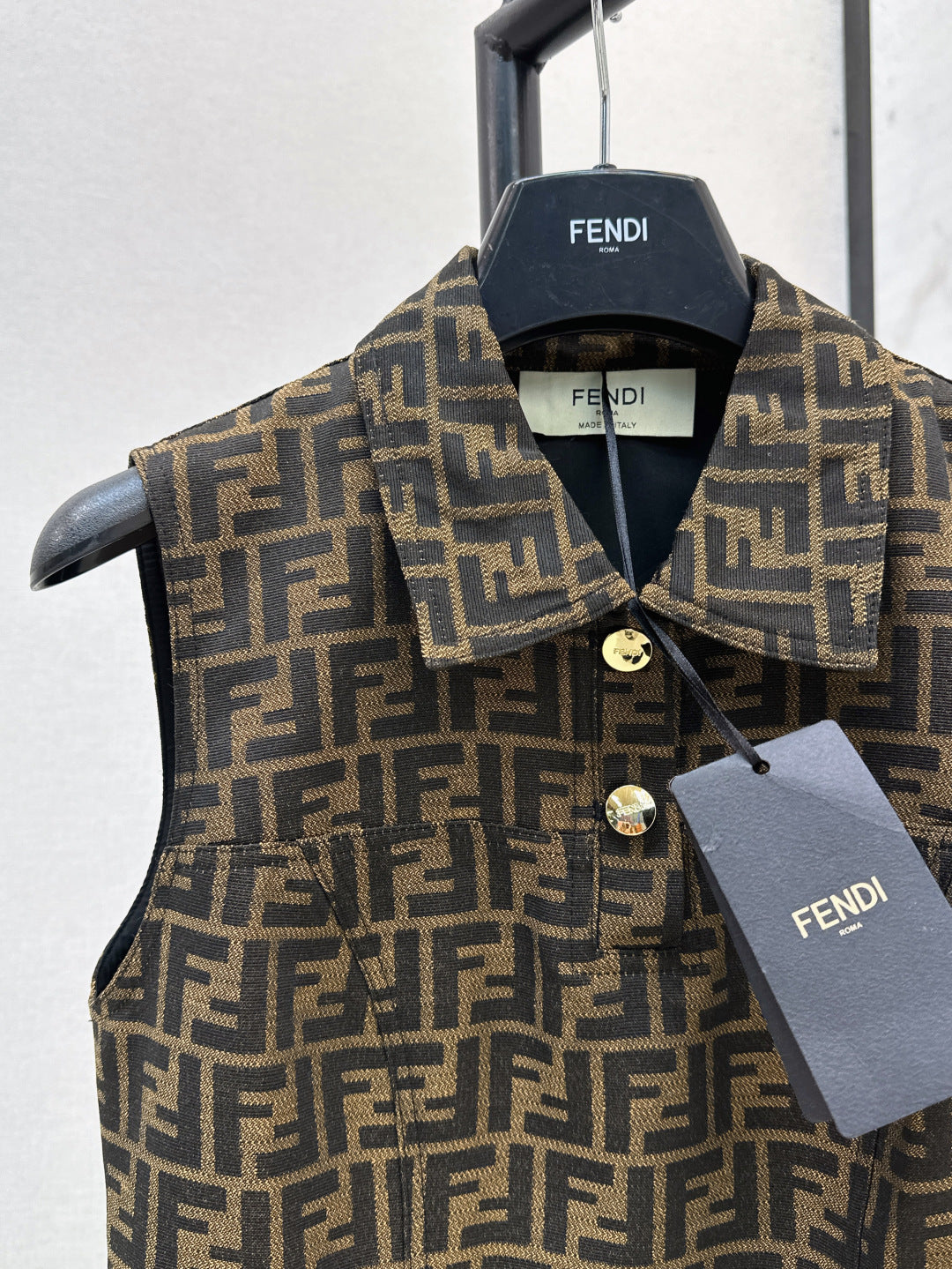 Fend 25ss jacquard dress