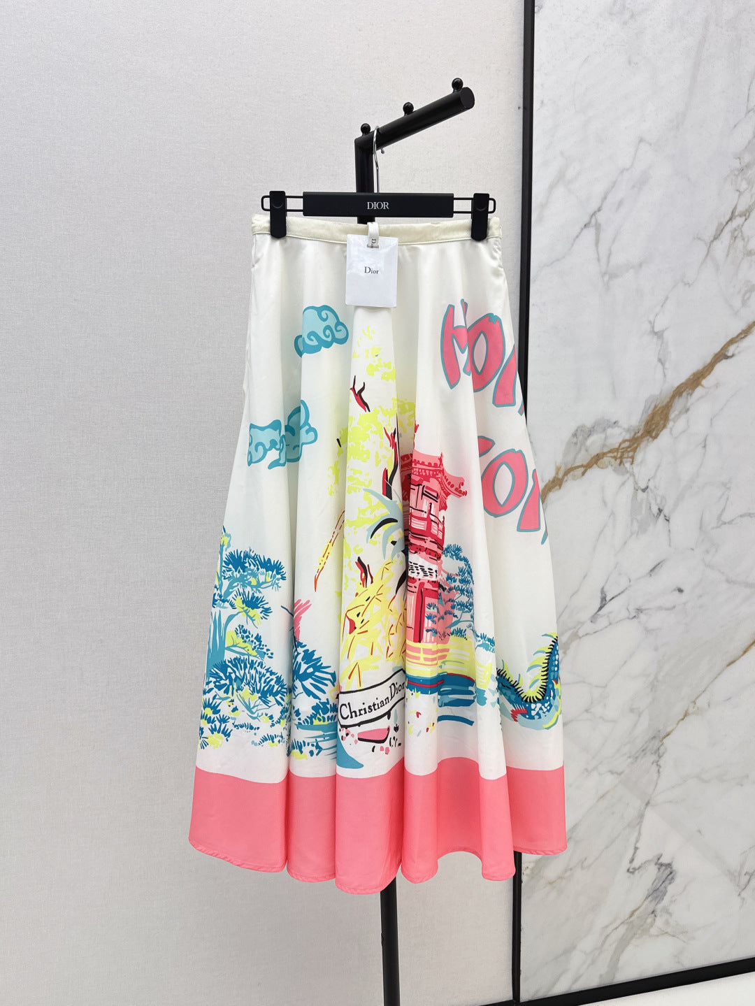 CD 25ss printed skirt