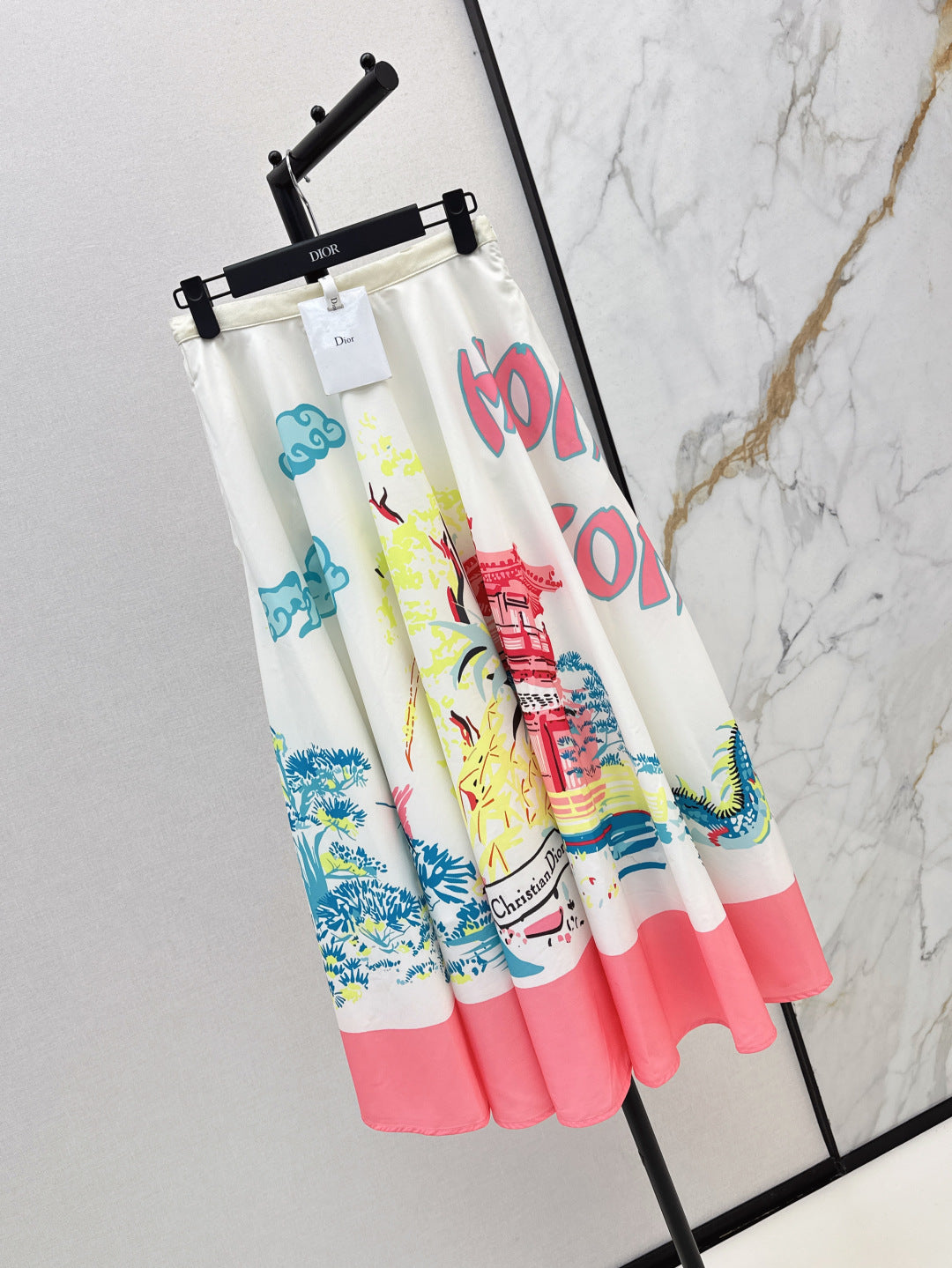 CD 25ss printed skirt