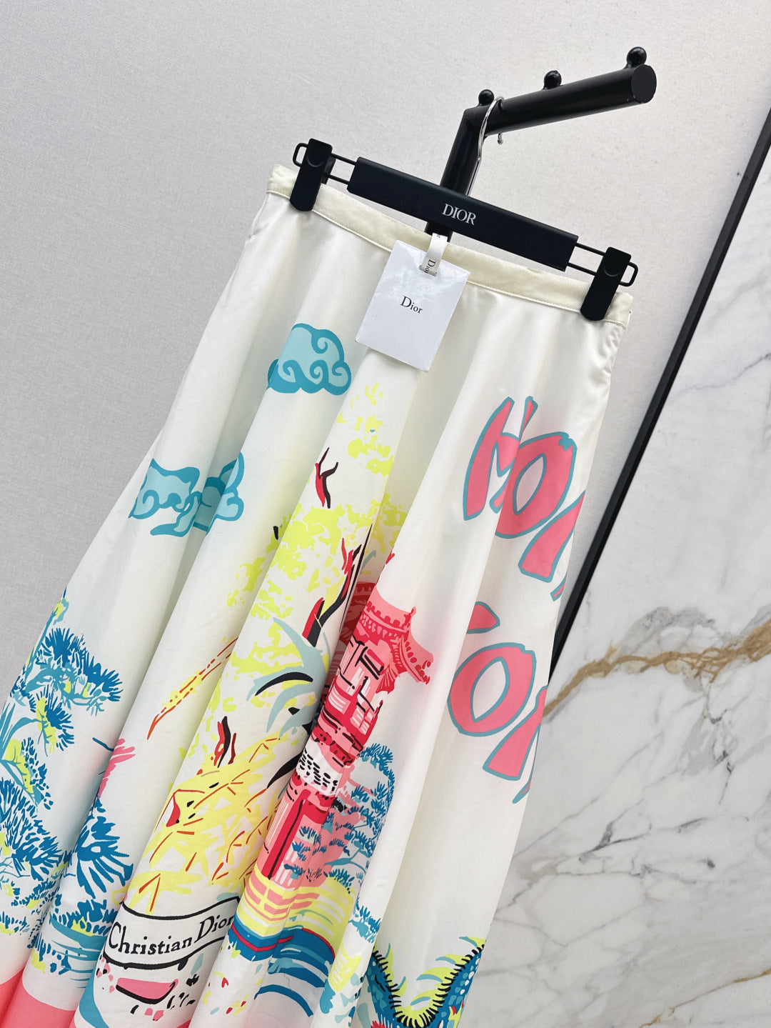 CD 25ss printed skirt