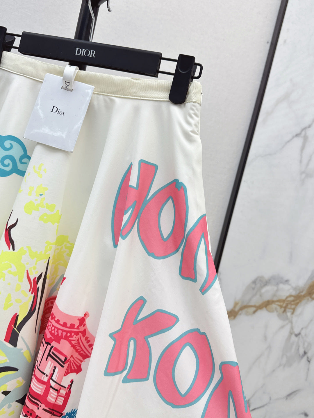 CD 25ss printed skirt
