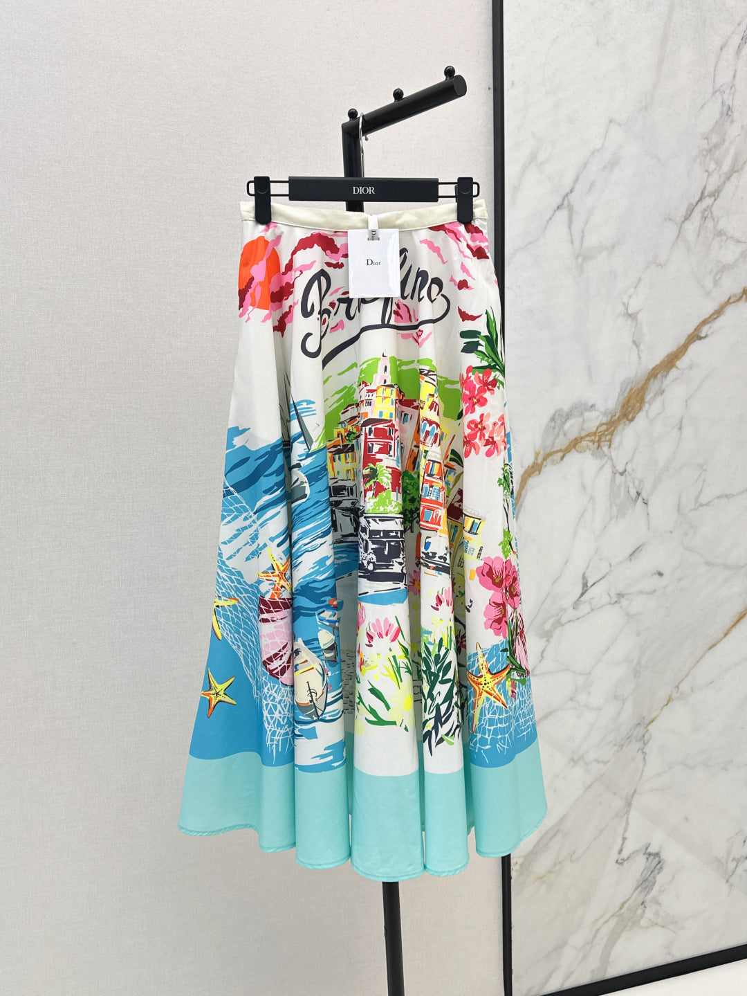 CD 25ss printed skirt