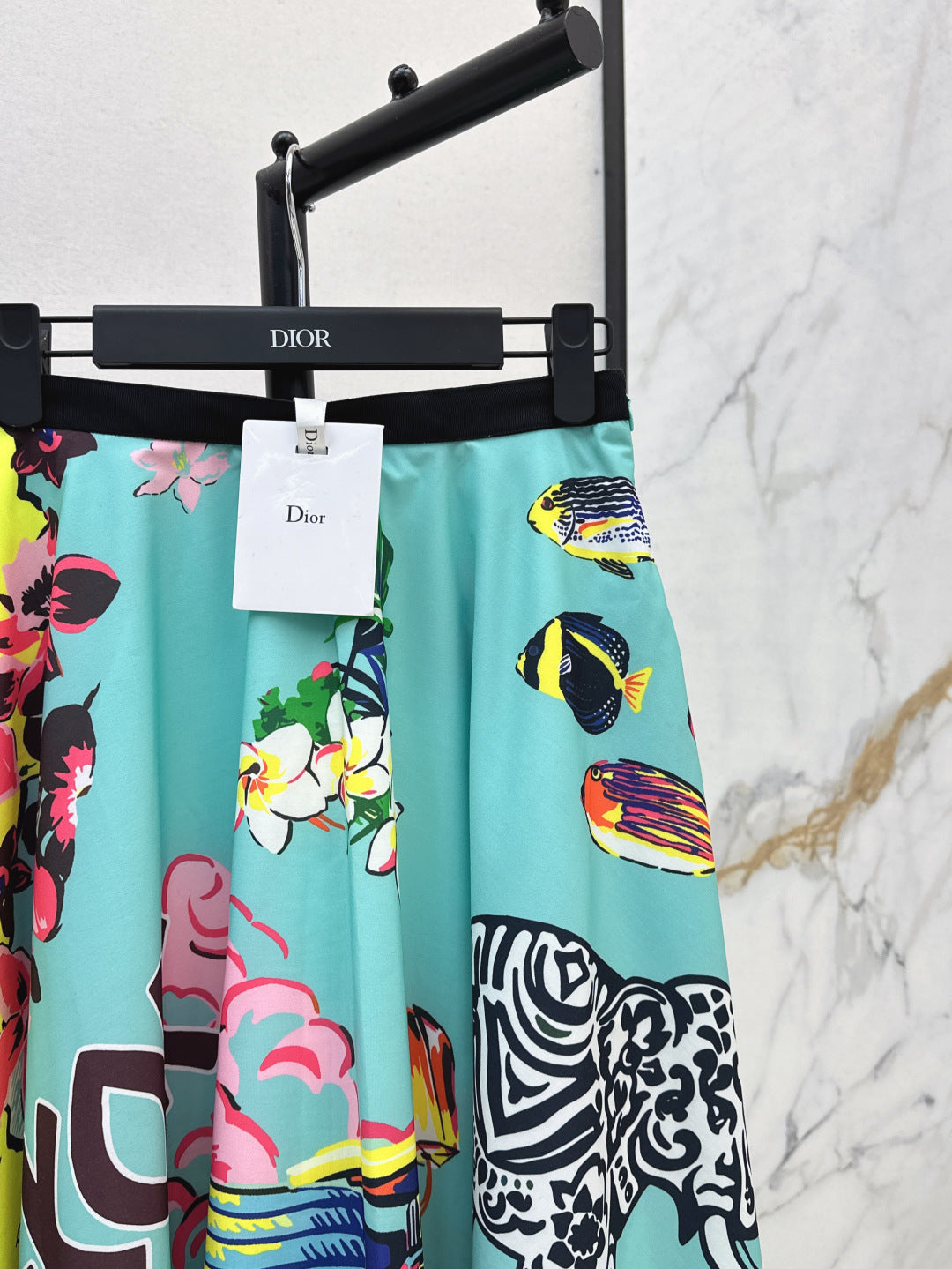 CD 25ss printed skirt