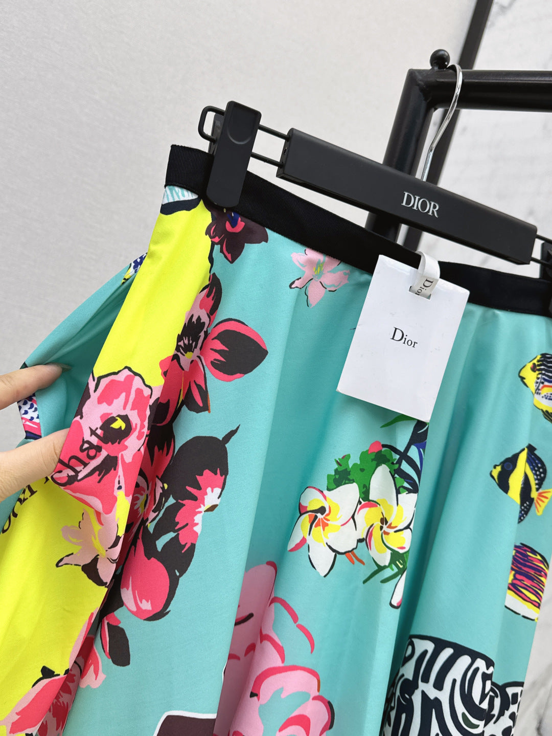 CD 25ss printed skirt
