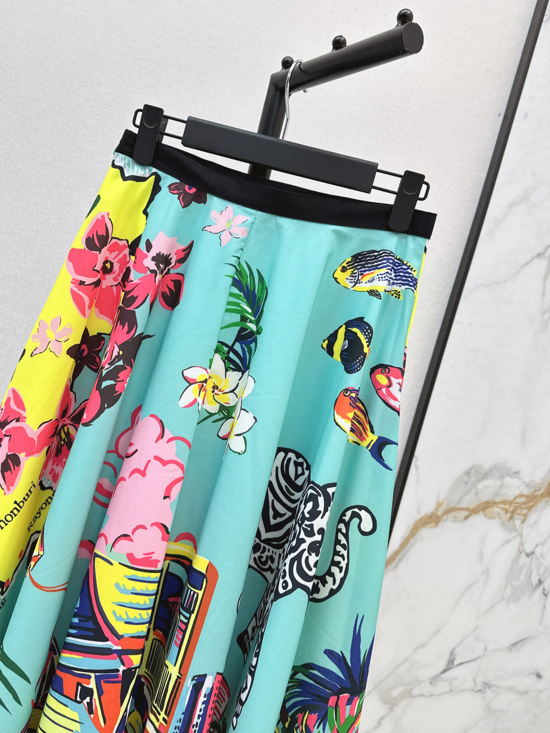 CD 25ss printed skirt