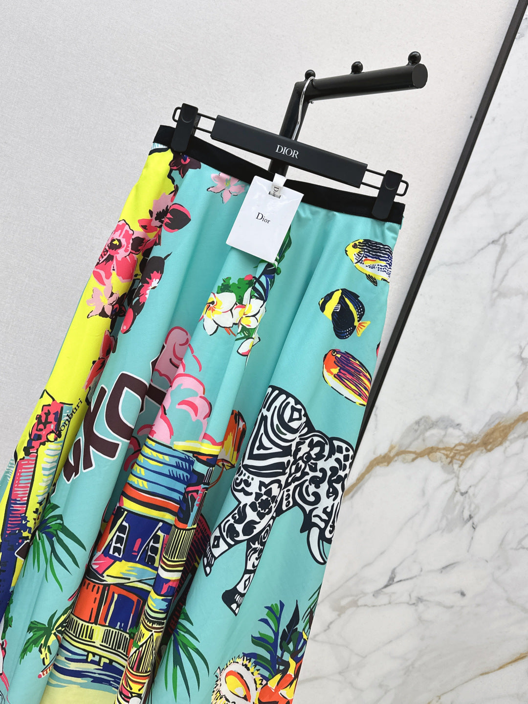 CD 25ss printed skirt