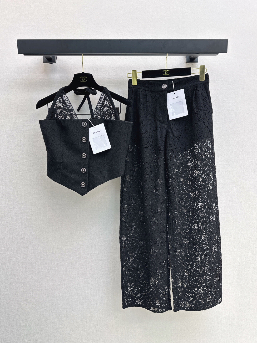 Chan 25ss lace pants