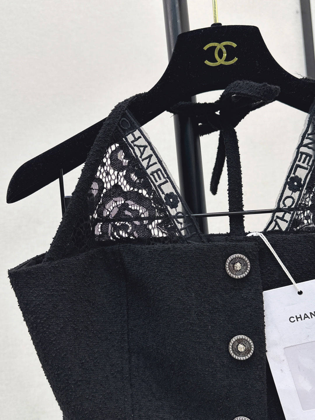 Chan 25ss lace tube top