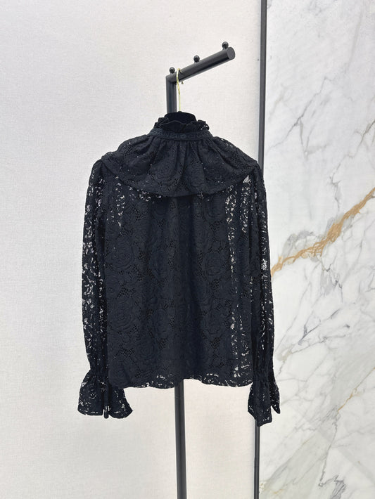 Chan 25ss lace shirt