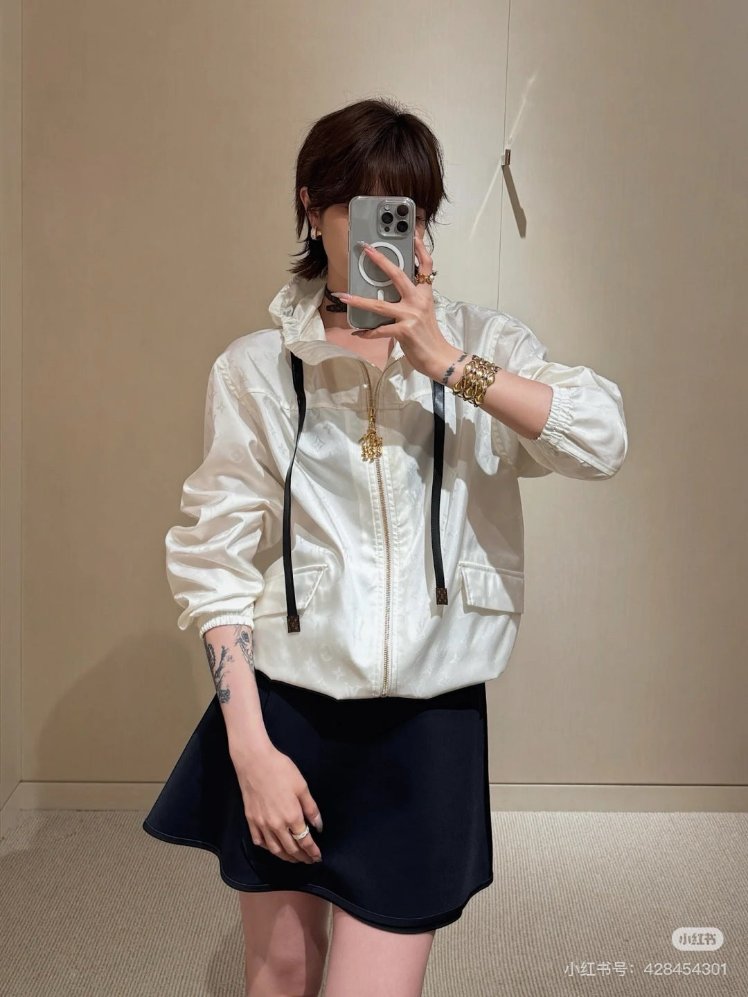 Louis 25ss hooded jacket