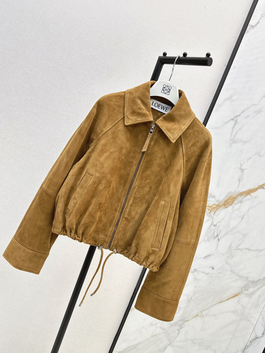 Loe 25fw suede jacket