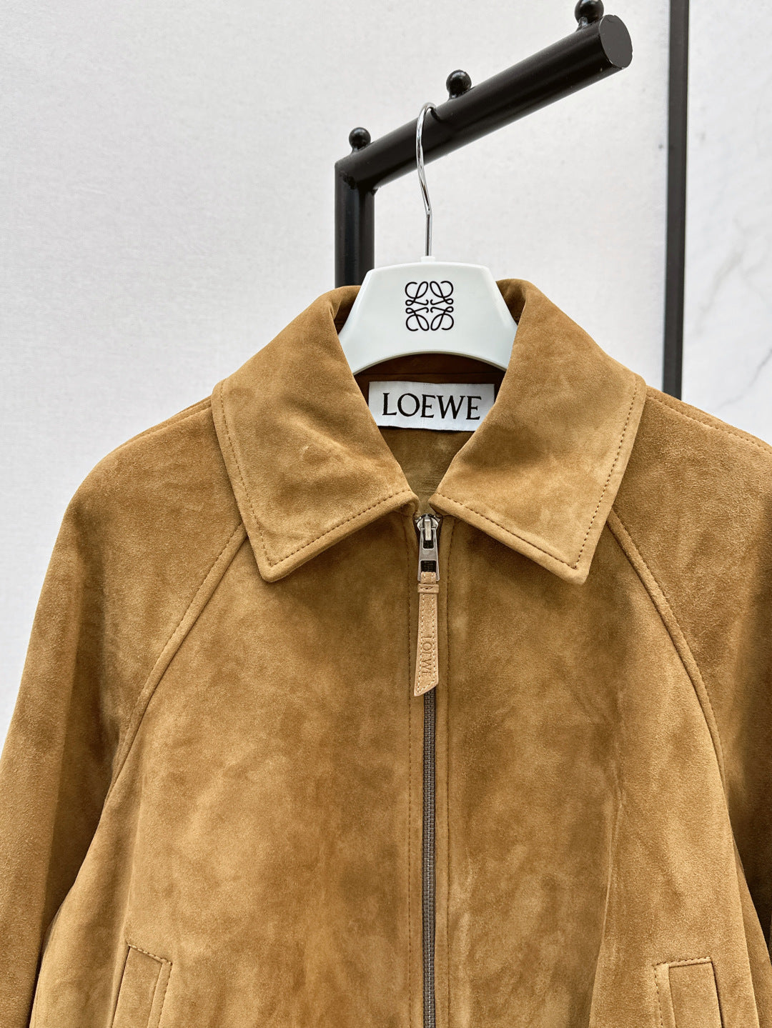 Loe 25fw suede jacket