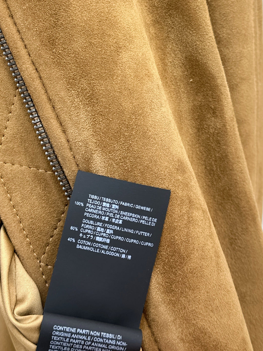 Loe 25fw suede jacket