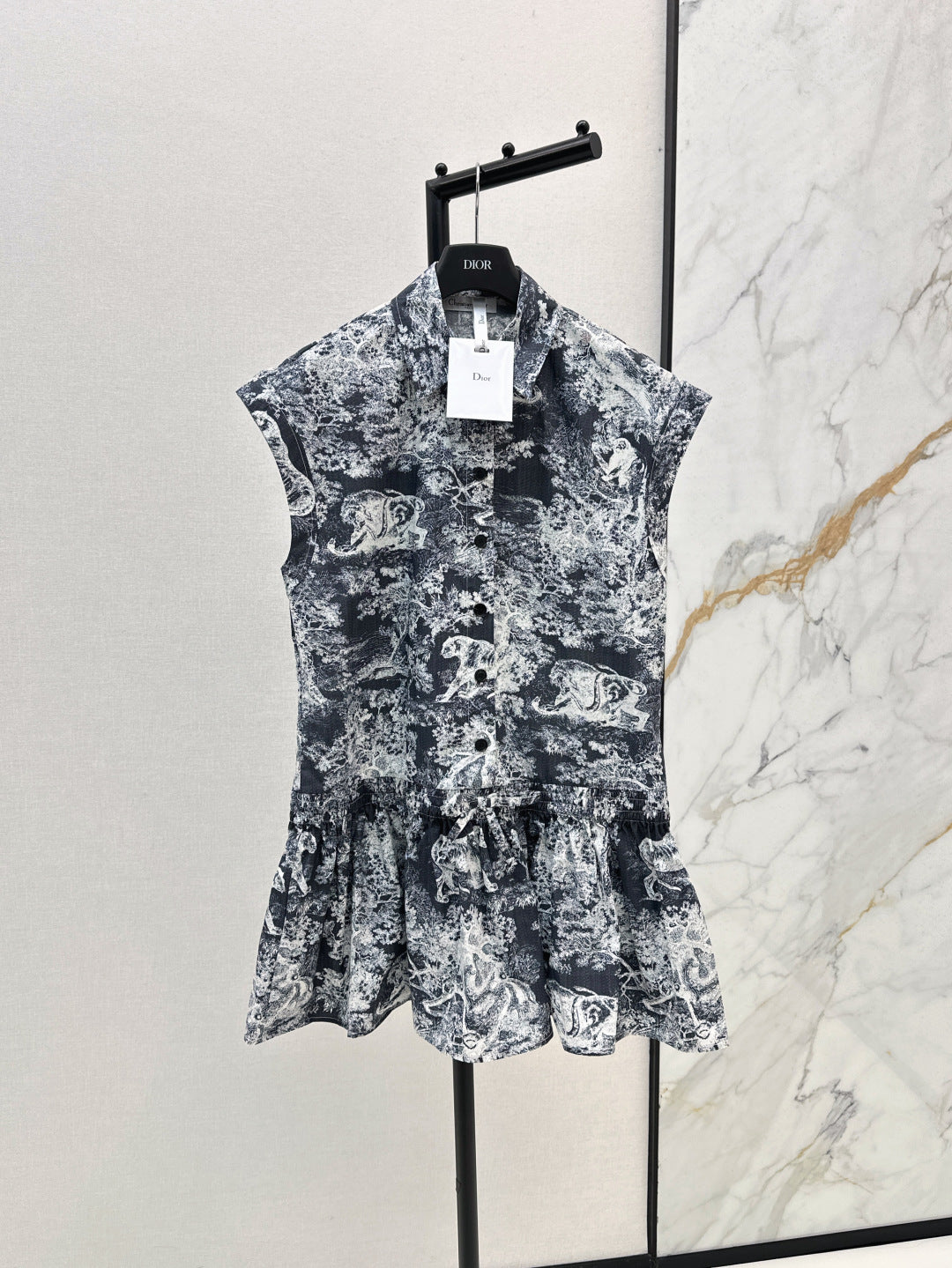 CD 25ss printed dress