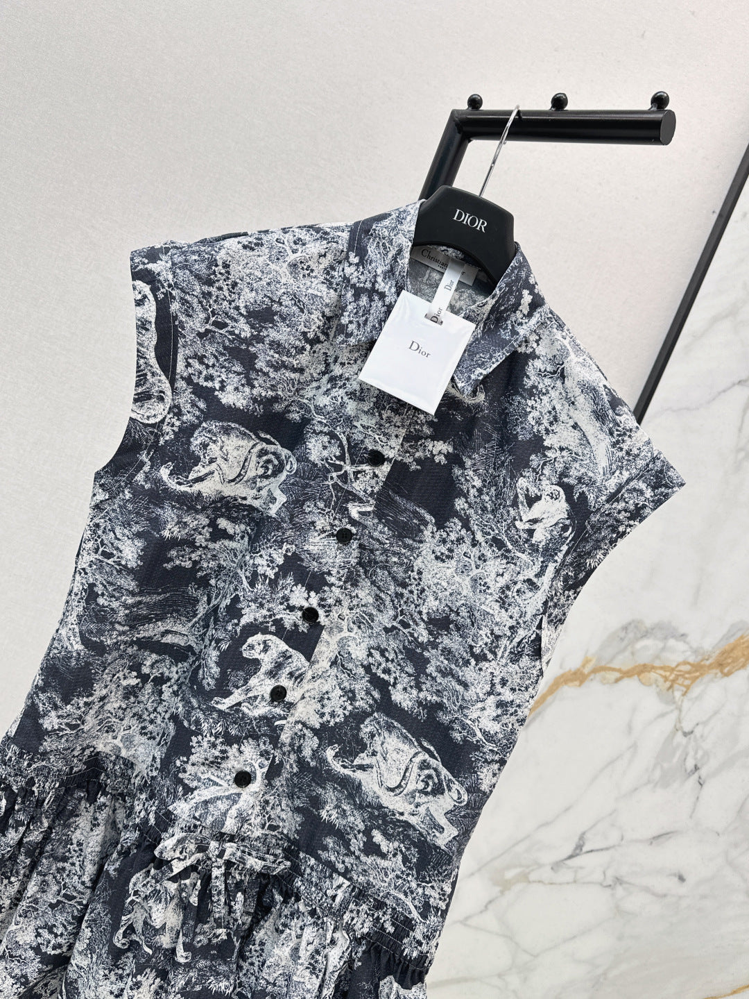 CD 25ss printed dress