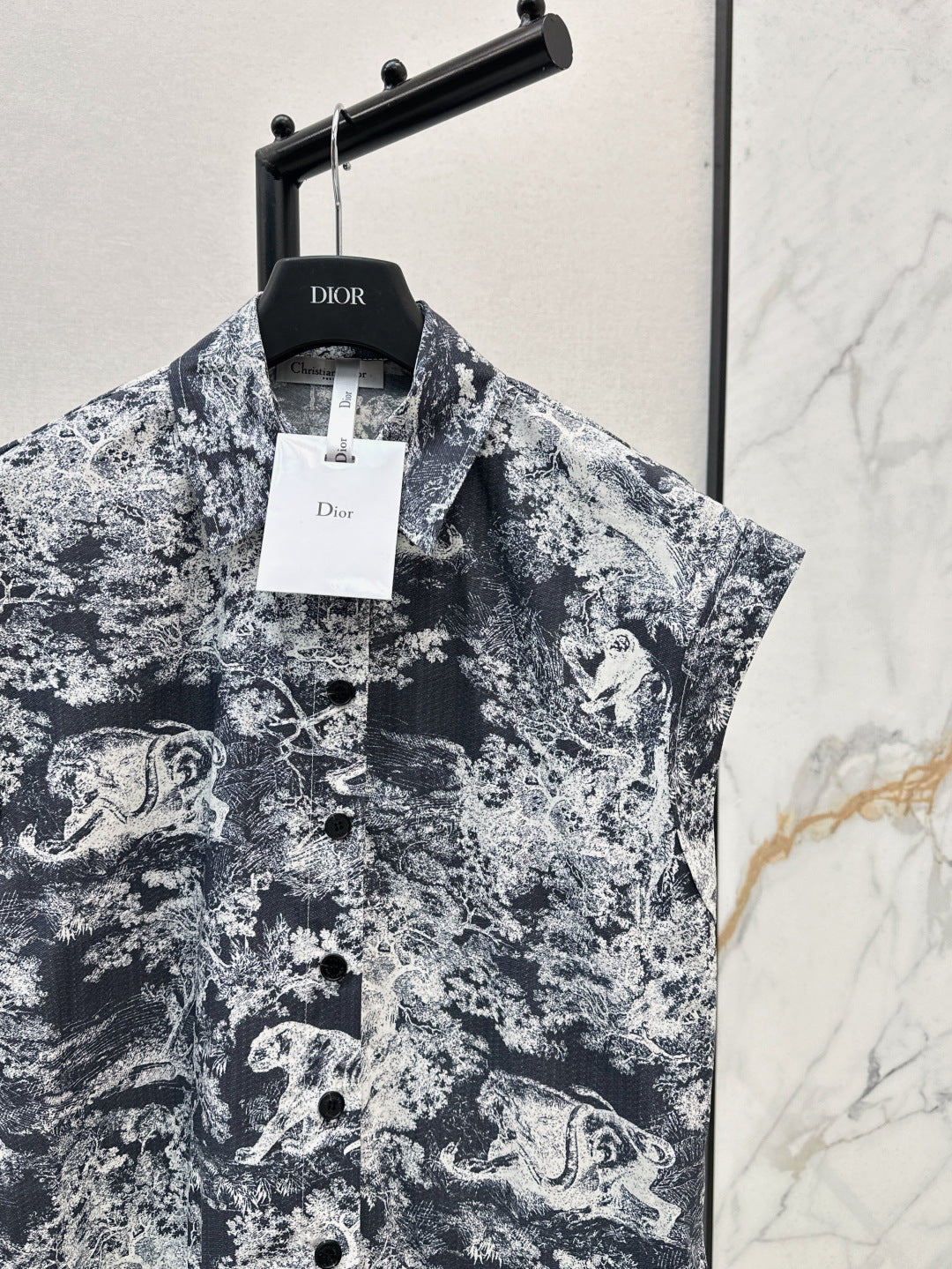 CD 25ss printed dress