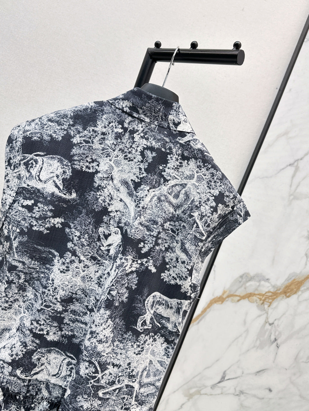 CD 25ss printed dress